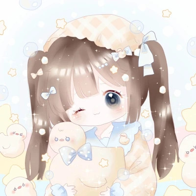 卡通人物可爱少女头像