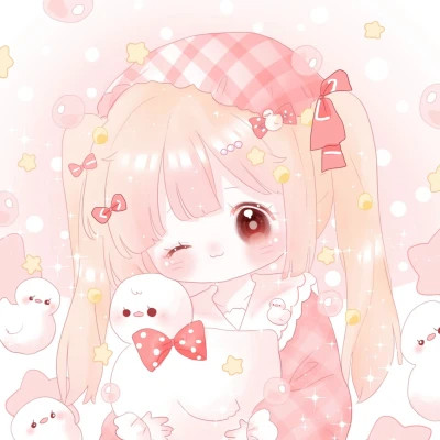 卡通人物可爱少女头像