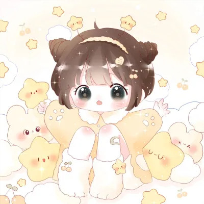 卡通人物可爱少女头像