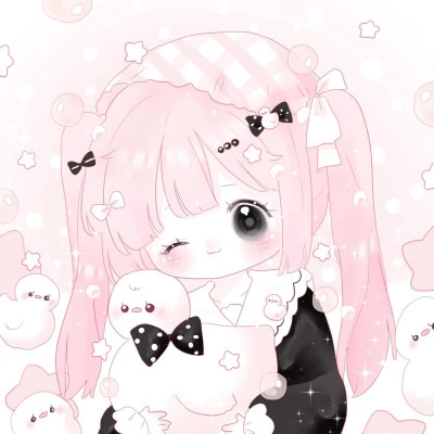 卡通人物可爱少女头像