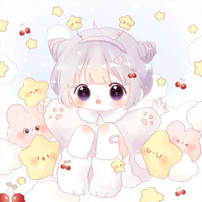 卡通人物可爱少女头像