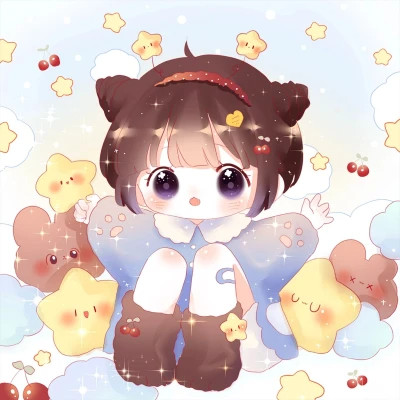 卡通人物可爱少女头像