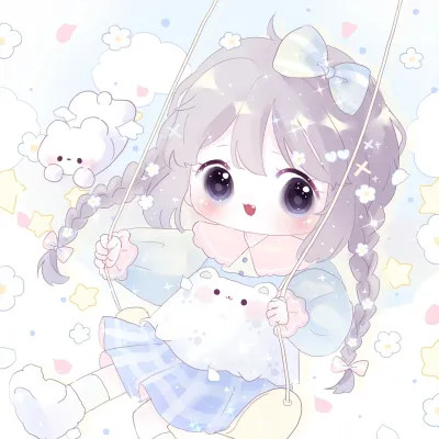 卡通人物可爱少女头像