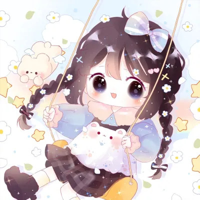 卡通人物可爱少女头像