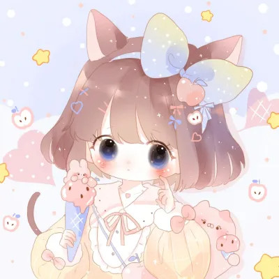 卡通人物可爱少女头像