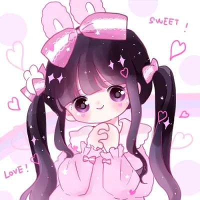 卡通人物可爱少女头像
