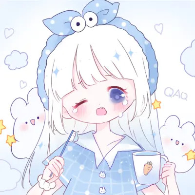 卡通人物可爱少女头像