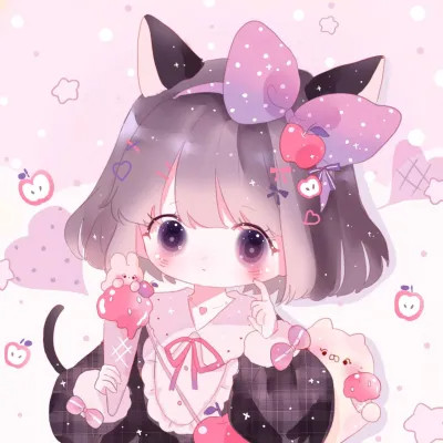 卡通人物可爱少女头像