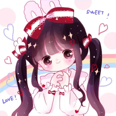 卡通人物可爱少女头像