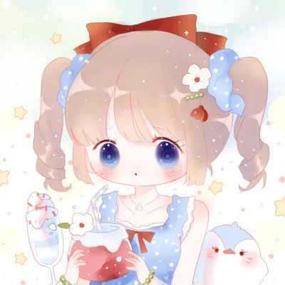 卡通人物可爱少女头像