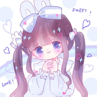 卡通人物可爱少女头像