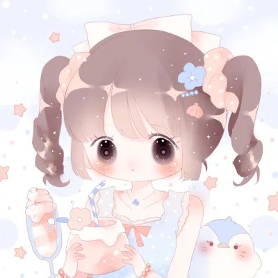 卡通人物可爱少女头像