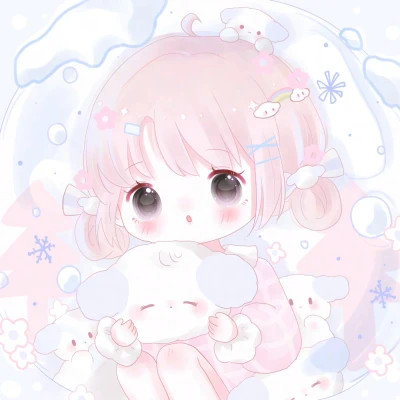 卡通人物可爱少女头像