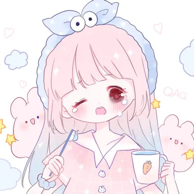 卡通人物可爱少女头像