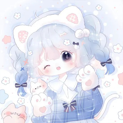 卡通人物可爱少女头像