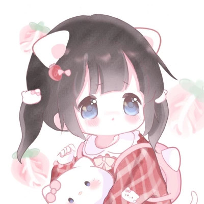 女生q版头像呆萌可爱高清图片