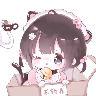 女生q版头像呆萌可爱高清图片