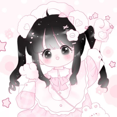 女生q版头像呆萌可爱高清图片