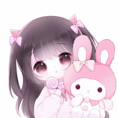 女生q版头像呆萌可爱高清图片