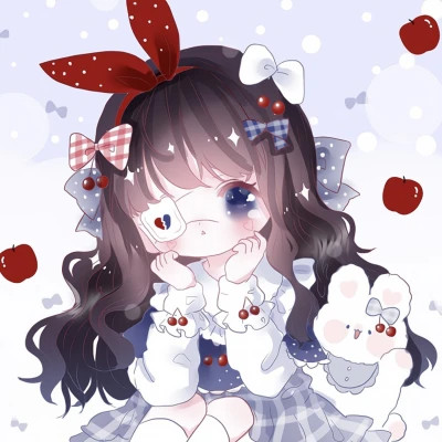 女生q版头像呆萌可爱高清图片