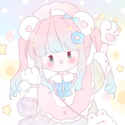 女生q版头像呆萌可爱高清图片