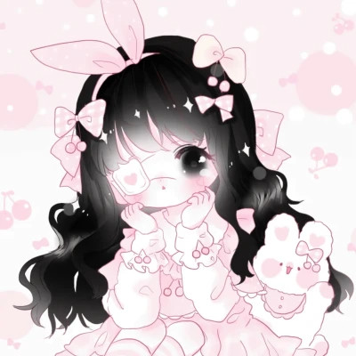 女生q版头像呆萌可爱高清图片