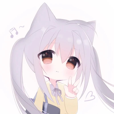 女生q版头像呆萌可爱高清图片