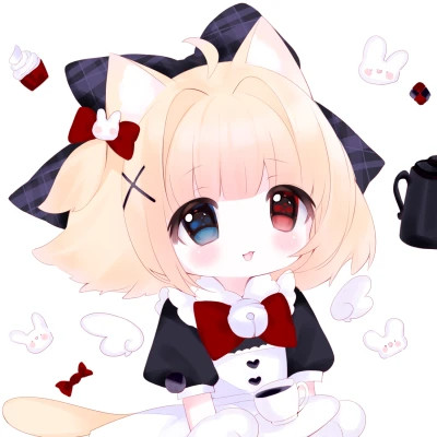 女生q版头像呆萌可爱高清图片