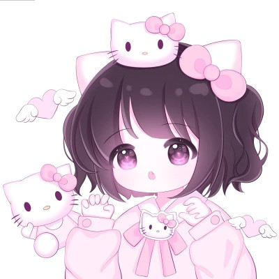 女生q版头像呆萌可爱高清图片