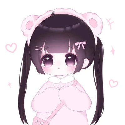 女生q版头像呆萌可爱高清图片