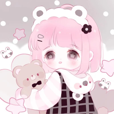 女生q版头像呆萌可爱高清图片