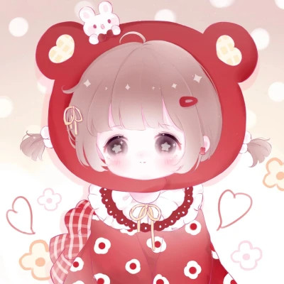 女生q版头像呆萌可爱高清图片