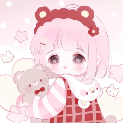 女生q版头像呆萌可爱高清图片