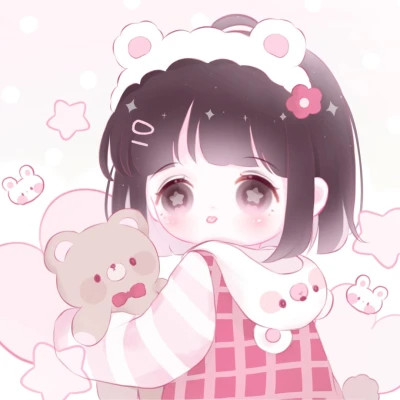 女生q版头像呆萌可爱高清图片