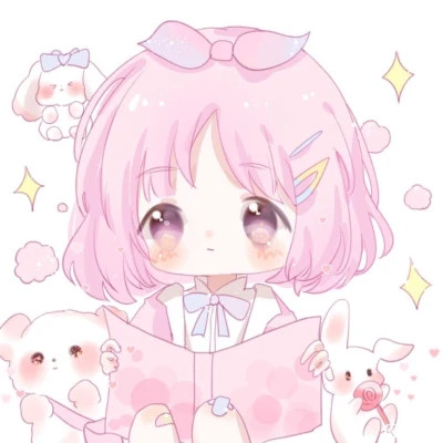 女生q版头像呆萌可爱高清图片