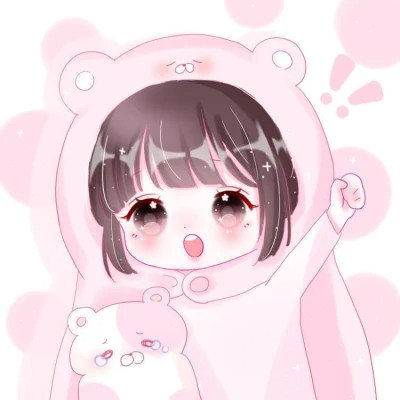 女生可爱q版超萌卡通头像