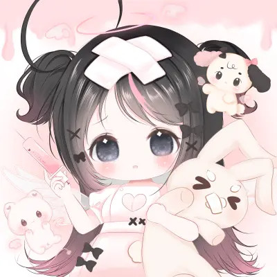 可爱萌Q版女生专属卡通头像