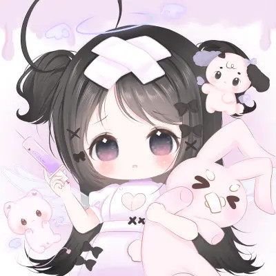 可爱萌Q版女生专属卡通头像