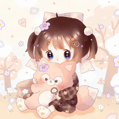 可爱萌Q版女生专属卡通头像