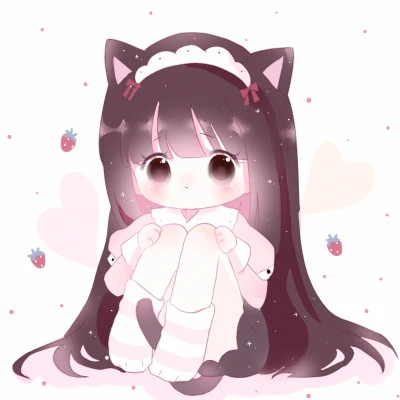 可爱萌Q版女生专属卡通头像