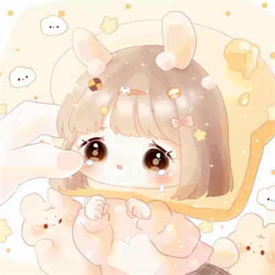 可爱萌Q版女生专属卡通头像