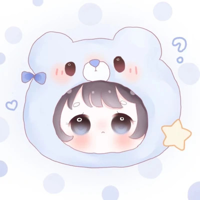 可爱萌Q版女生专属卡通头像