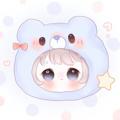 可爱萌Q版女生专属卡通头像