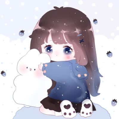 可爱萌Q版女生专属卡通头像