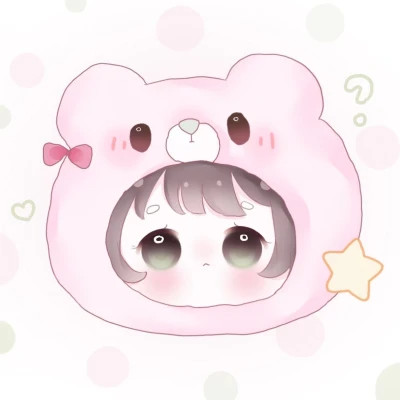 可爱萌Q版女生专属卡通头像