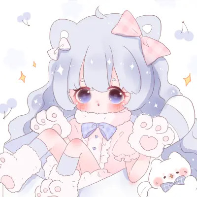 漫画小女孩图片可爱呆萌头像