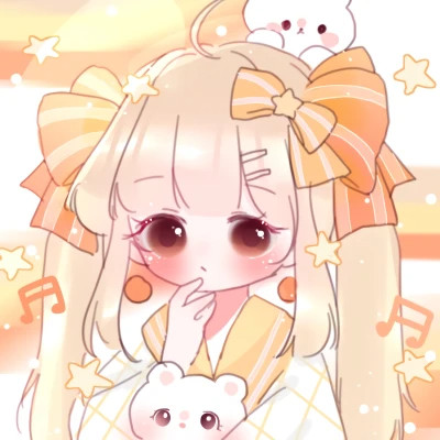 漫画小女孩图片可爱呆萌头像