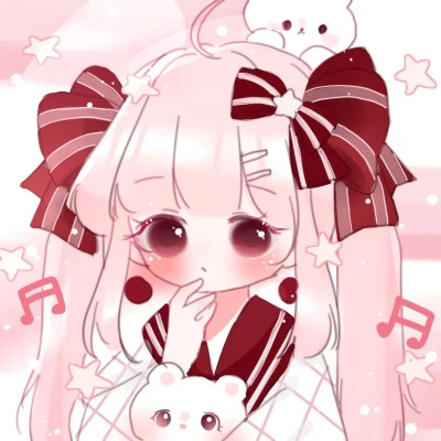 漫画小女孩图片可爱呆萌头像