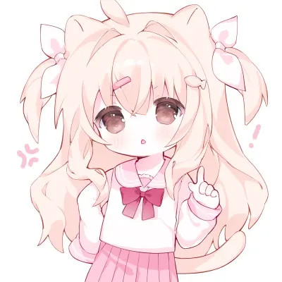 漫画小女孩图片可爱呆萌头像