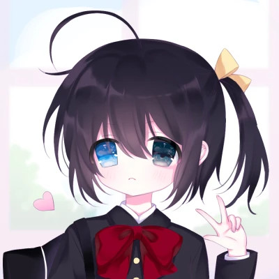 漫画小女孩图片可爱呆萌头像